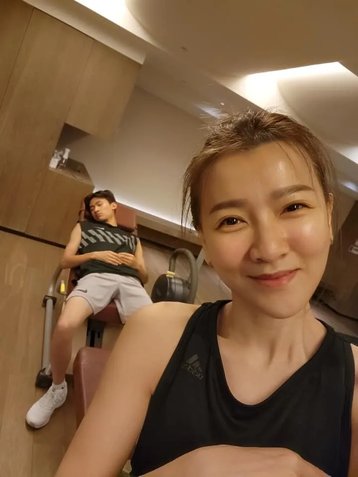 曾雅蘭公開素顏照。翻攝自曾雅蘭臉書