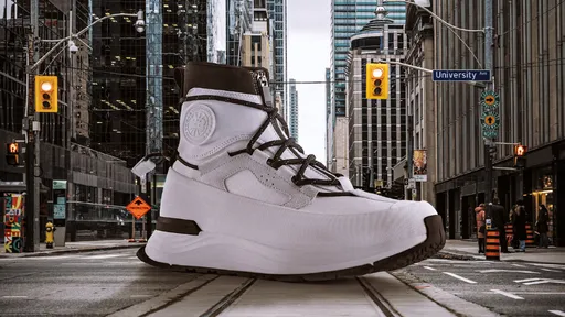 穿在腳上比較難被搶 CANADA GOOSE首雙運動鞋自帶「黑科技」