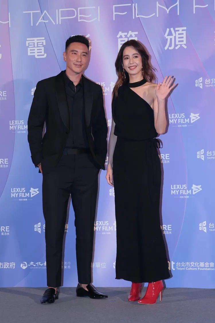 王陽明與陳庭妮。彭欣偉攝