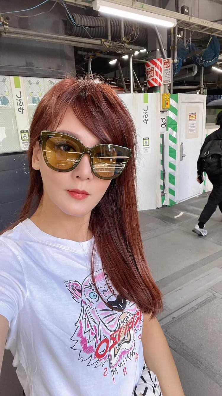 邱琦雯正在日本度假，缺席昨晚殺青酒。翻攝邱琦雯臉書