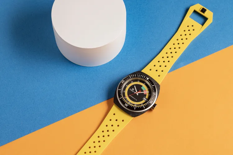 Sideral鍛造碳自動上鍊腕錶，3萬1500元。品牌提供