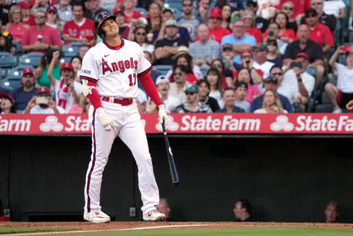 大谷翔平慘遭3K　天使被海盜完封