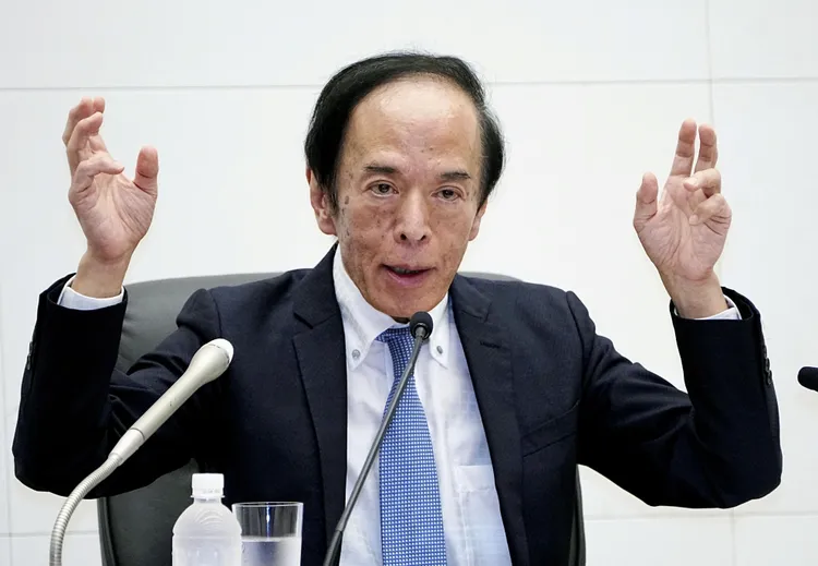 日本央行總裁植田和男。路透社