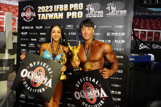用肌肉築夢為奧賽而戰　TAIWAN PRO SHOW職業賽小金人出爐