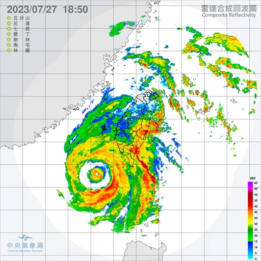 杜蘇芮風雨最猛時間曝光　粉專揭「高風險縣市」：首長開始糾結了