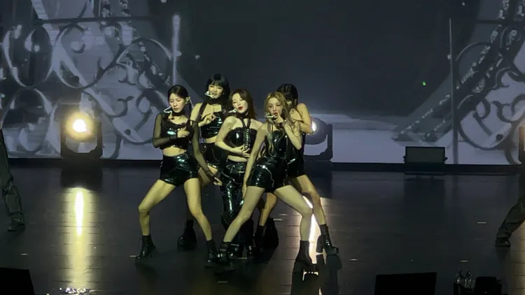 (G)-IDLE勁歌熱舞。讀者提供