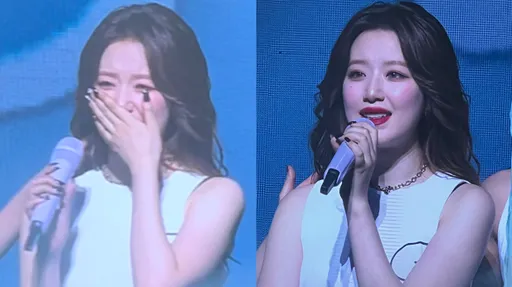 舒華哭了!攜(G)-IDLE回台開個唱 親友面前哽咽:沒讓你們失望吧?