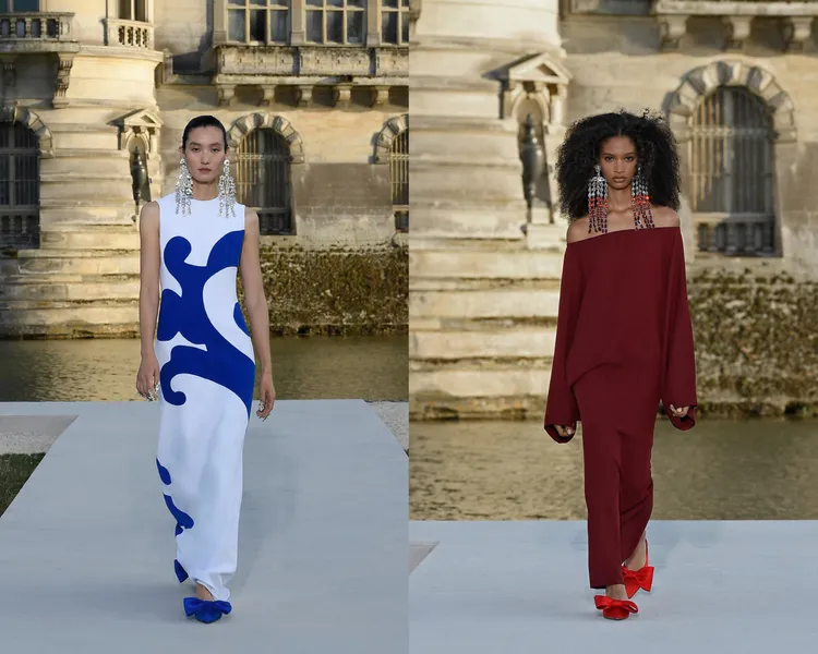 VALENTINO 2023/24秋冬高級訂製服系列。品牌提供