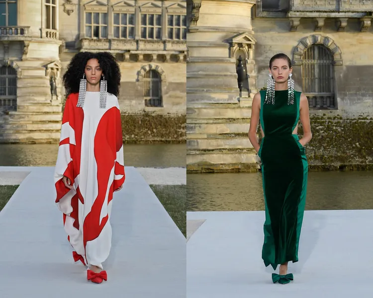 VALENTINO 2023/24秋冬高級訂製服系列。品牌提供