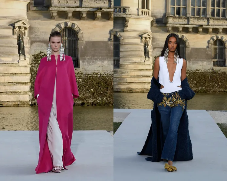 VALENTINO 2023/24秋冬高級訂製服系列。品牌提供