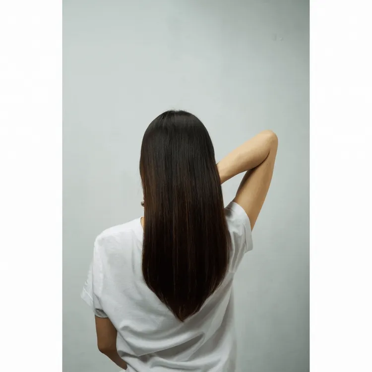 ▲頭髮光澤柔順不卡卡。