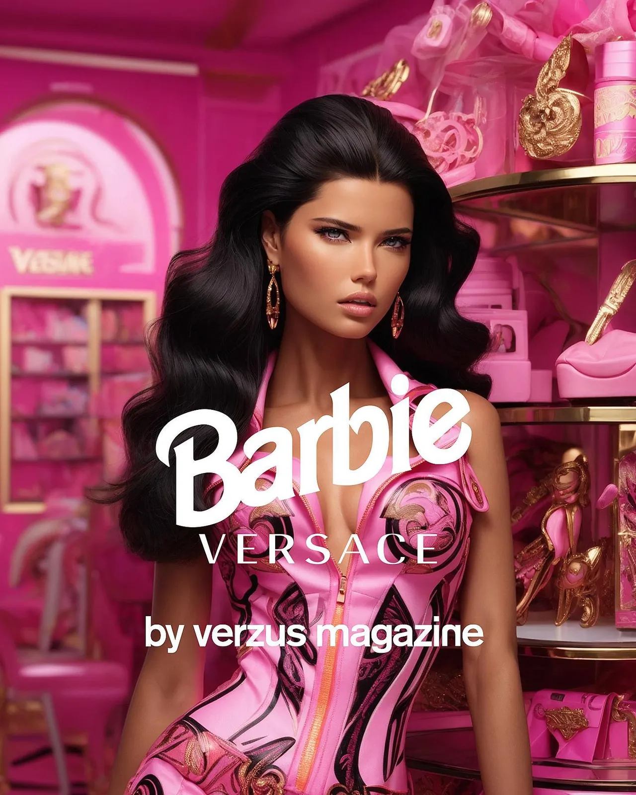 超模Adriana Lima。翻攝verzusmagazine IG