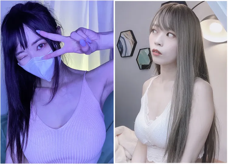 百變小女友芽芽身高155公分、體重45公斤，三圍34F、25、35。