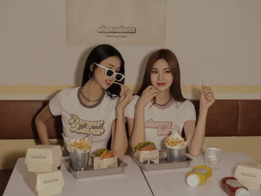 CHENN CHENN攜手RUNNYEGG BURGER打造美式復古快閃店 聯名套餐今起限量開賣
