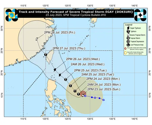 馬尼拉明停班停課 菲律賓預測杜蘇芮「這天」登陸台灣