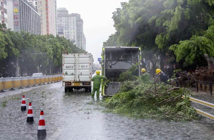 福州市。新華社