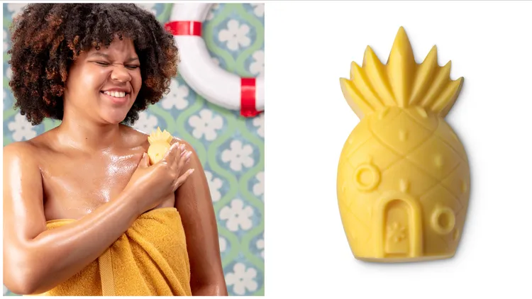 LUSH鳳梨屋潤膚芭，550元。品牌提供