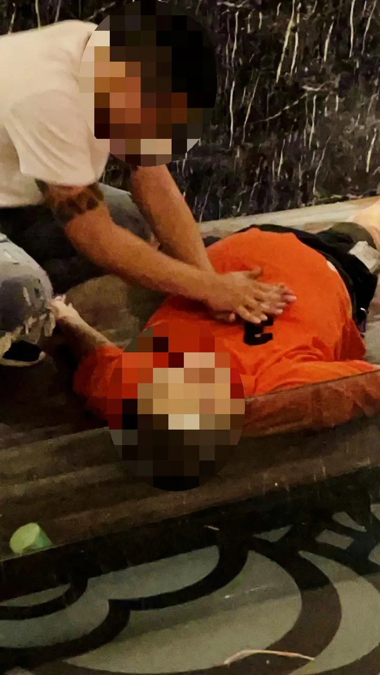 任男疑遭凌虐到斷氣，兇嫌急忙CPR再運往醫院丟包。讀者提供