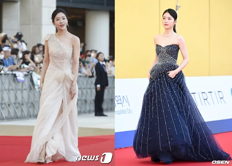 《黑暗榮耀》車珠英（左圖）、《第3人稱復仇》辛叡恩都入圍女新人。翻攝news1、OSEN
