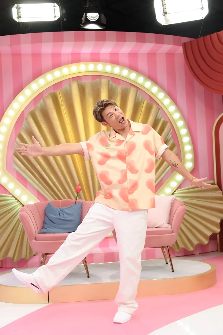 陳志強今錄製新節目。三立提供