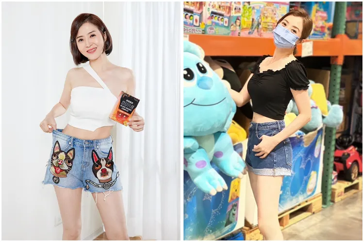 李亮瑾短短3個月內狂甩12公斤，她說：「那件褲子就是個鐵證，3個月之前完全扣不起來，現在是穿上了還鬆鬆的，上賣場採購時更被捕捉到漫畫比例的好身材。翻攝《李亮瑾》粉絲頁