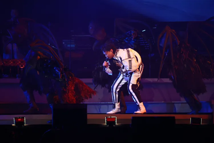 陳奕迅掏心開唱。彭欣偉攝