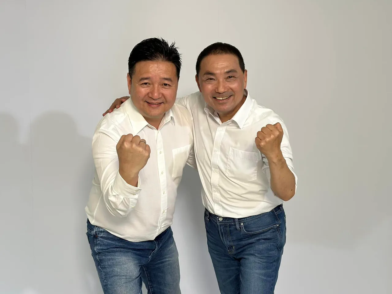 林金結昨同框郭台銘又發放兩人相關文宣引側目，國民黨今天懲處結果出爐，予以嚴厲口頭警告。翻攝自林金結臉書