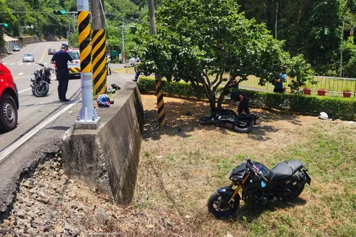 苗栗台三線3輛重機追撞 1死2傷!25歲騎士傷重不治