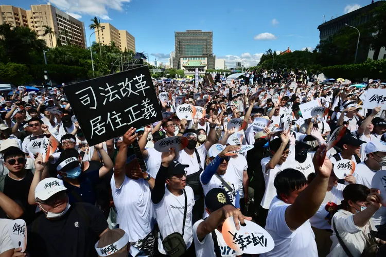 716凱道遊行活動現場。林林攝