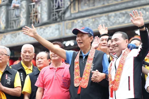 郭台銘、侯友宜台東合體互動冷? 朱立倫一句話反擊