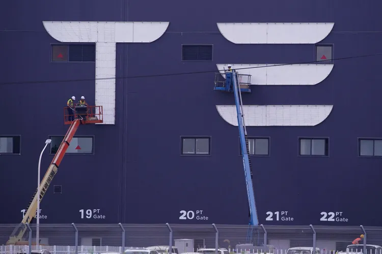 特斯拉上海廠。資料照片