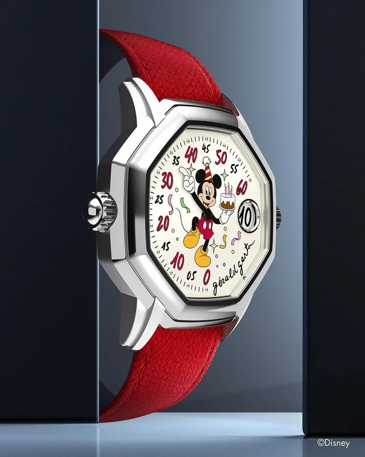 Gérald Genta Only Watch 2023 18K白金3問報時腕錶（GG0011WG-01），低估價約35萬瑞郎（約1219萬元台幣）。品牌提供