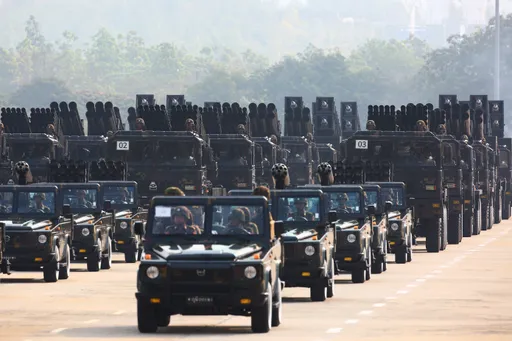 載「中國軍事人員」車隊遭攻擊 緬甸軍政府控叛軍所為