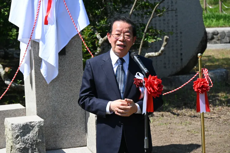 駐日代表處謝長廷期待未來高雄跟佐渡的持續交流。文化局提供