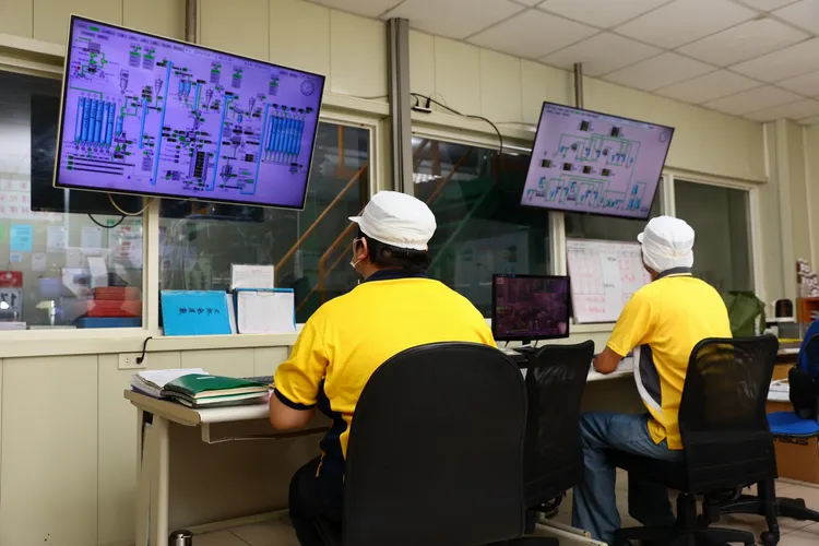 福壽實業雖是百年企業，也非常重視AI智能管理。彭欣偉攝