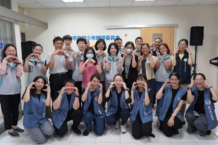 竹市少年輔導委員會新辦公室今揭牌。新竹市府提供