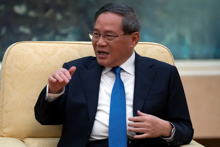 中國國務院總理李強。路透社