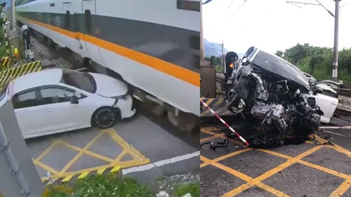 影響旅客約8300人!轎車「直直撞」太魯閣號 台鐵曝系統攔截無效原因