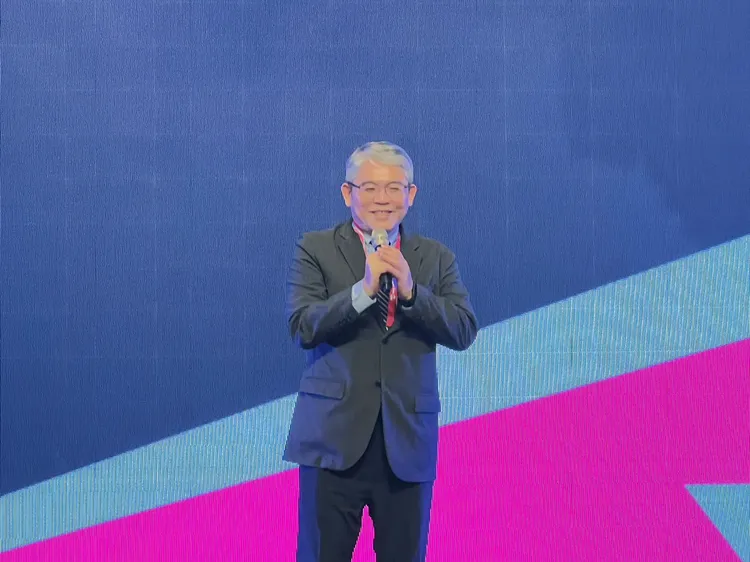 內政部次長花敬群出席典禮，但並未提出官方如何協助民間整合具體做法。葉家銘攝