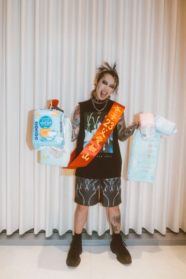 Marz23開唱，還收到大量的尿布。寬宏藝術☓華納音樂提供