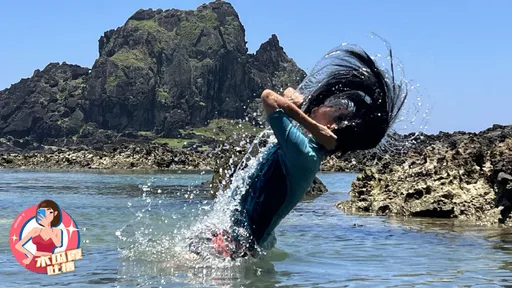 木瓜霞|顏永烈拍「碧海藍天出水芙蓉」照 鬼月應景嗎