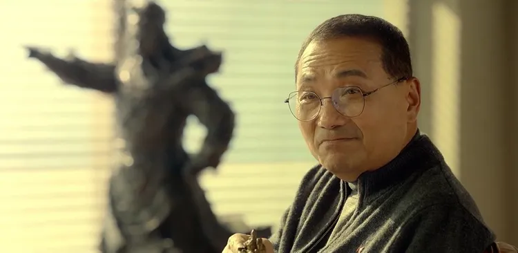 侯說自己有70幾尊關公。翻攝自侯友宜臉書