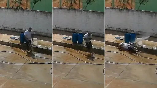 奪命影片|用高壓水槍洗地板 壯年男觸電當場斃命