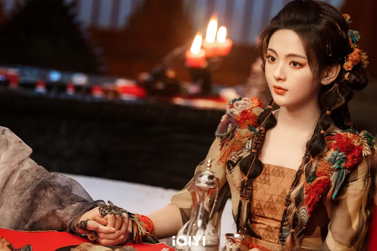 楊超越的虎妖造型精緻可愛。愛奇藝國際站提供