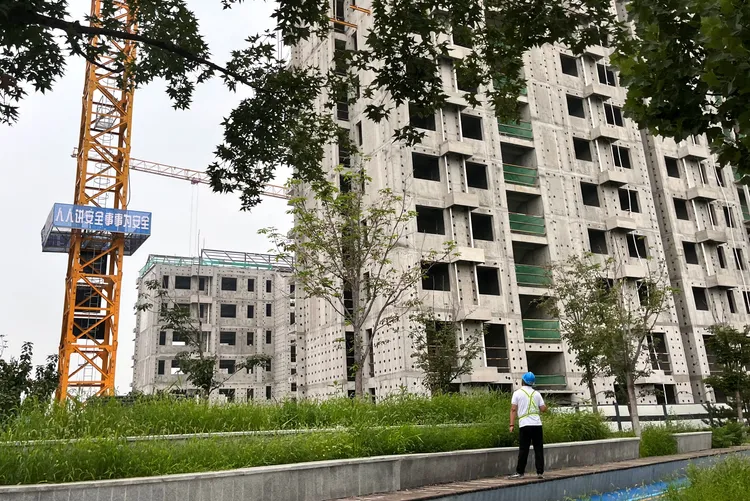 碧桂園位於北京的一處建案。路透社