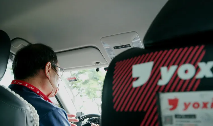 yoxi司機大哥林暐恒表示，實際接觸到之後，才發現這個社會上有許多需要幫助的人。影片截圖