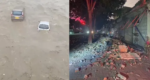 民殤！中國水災還沒結束地震又來了　山東5.5級地震至少100房倒塌