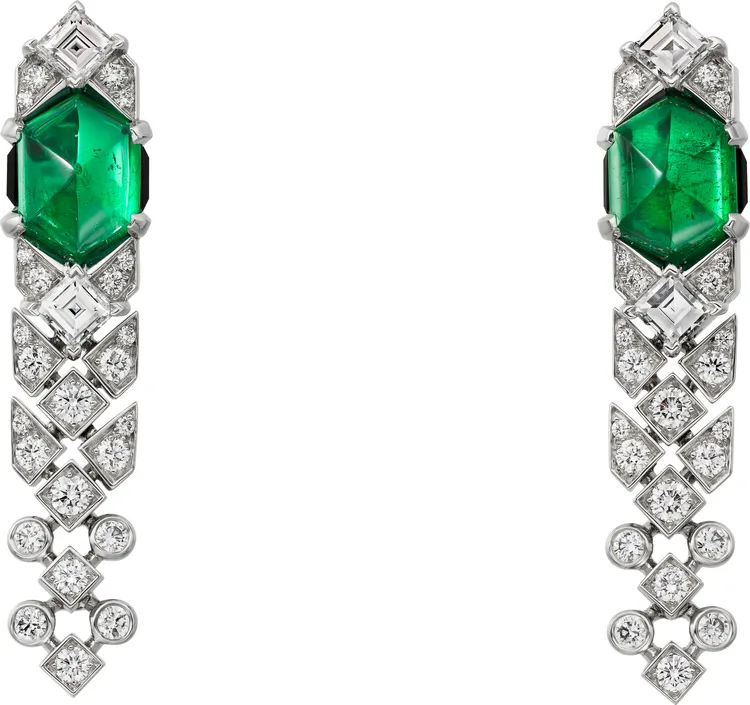 Cembra祖母綠耳環，約820萬元。品牌提供