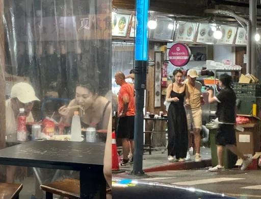 深夜直擊|汪小菲揮別大S驚見「右眼大瘀青」  約會低胸爆乳妹