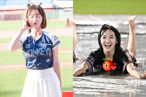 樂天眾女神嗨玩滑水濕身秀 籃籃曝「邪惡視角」喊:走光了